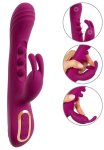 Javida 2F Vibrator Squirting – model silikonowy 22,5 cm, funkcja pulsacji, podwójna stymulacja