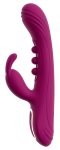 Javida 2F Vibrator Squirting – model silikonowy 22,5 cm, funkcja pulsacji, podwójna stymulacja