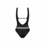 Obsessive Rallien Teddy Black – jednoczęściowy strój sportowy czarny M/L