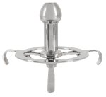 Fetish Collection Anal Deluxe stalowy ekspander intymny regulowany, 12,5 cm, z pierścieniem