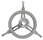 Fetish Collection Anal Deluxe stalowy ekspander intymny regulowany, 12,5 cm, z pierścieniem