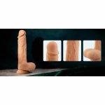 HoneyPlayBox Paxton – anatomiczny model obrotowo-wibrujący 21,9 cm, mocowanie, aplikacja