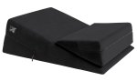 Liberator Wedge/Ramp Czarny – zestaw poduszek anatomicznych duo, welur, wsparcie relaksu