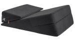 Liberator Wedge/Ramp Czarny – zestaw poduszek anatomicznych duo, welur, wsparcie relaksu