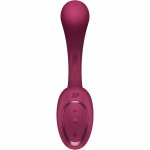 Satisfyer G For Goddess 2 Rabbit, silikonowy model z 60 programami, bordeaux