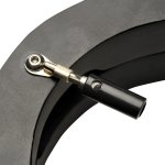 Exposed E-Stim Wooden Humbler Black – system elektro-stymulacji, drewno, zamek