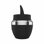 Teazers Mini Tongue Vibrator Black – kompaktowy masażer silikonowy, wodoodporny, USB