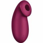Fun Factory Desire Air Pulse – czerwony stymulator powietrzny, 11 programów Air Pulse, silikon medyczny, USB-C
