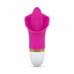 Teazers Flower Touch – model wibrujący silikonowy, różowy, 10 trybów, anatomiczna powierzchnia
