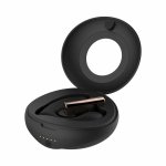 Rosy Gold Model Black – dyskretny system noszony, silikonowy, etui ładowania z lustrzaną pokrywą