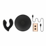 Rosy Gold Model Black – dyskretny system noszony, silikonowy, etui ładowania z lustrzaną pokrywą