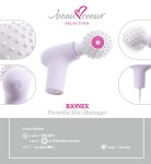 beau coeur RIONEX Mini – kompaktowy masażer punktowy, silikonowy, 10 trybów, USB