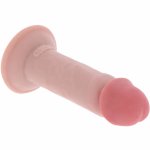 ToyJoy Get Real Deluxe 15 cm – anatomiczny model TPE podwójnej gęstości z przyssawką, 4 cm