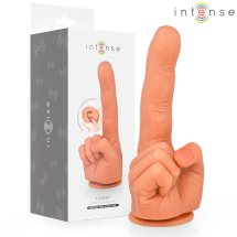 Intense Hubert – elastyczny model dłoni z przyssawką, silikon medyczny, 14,2 cm