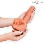 Intense Hubert – elastyczny model dłoni z przyssawką, silikon medyczny, 14,2 cm