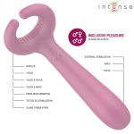 Intense Rowan Inclusive – wielofunkcyjny stymulator par, silikon medyczny, 10 trybów