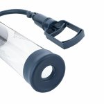 Boners System Pro z 3 adapterami silikonowymi – przezroczysty cylinder, podziałka