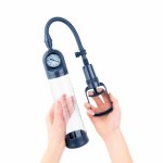 Boners System Pro z 3 adapterami silikonowymi – przezroczysty cylinder, podziałka