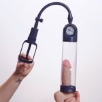 Boners System Pro z 3 adapterami silikonowymi – przezroczysty cylinder, podziałka