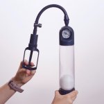 Boners System Pro z 3 adapterami silikonowymi – przezroczysty cylinder, podziałka