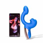 Magic Motion Magic Ponder Blue – masażer z funkcją pulsacji i imitacji ruchu języka, 10 trybów