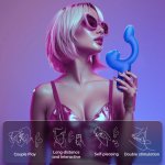 Magic Motion Magic Ponder Blue – masażer z funkcją pulsacji i imitacji ruchu języka, 10 trybów