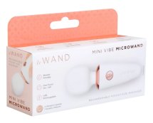 le Wand Mini Microwand White – kompaktowy masażer, 7 trybów, silikon medyczny, USB