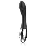 Black&Silver Kilian Model Wibrujący, USB, silikon medyczny, wodoodporny, 20 cm, 10 trybów