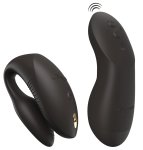 We-Vibe Chorus Pro Satin Black model dla par, 3 silniki, Fusion Wave, pilot, czarny
