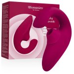 Womanizer Blend Rabbit stymulator powietrzny i wibracyjny, żywy róż, 8 poziomów