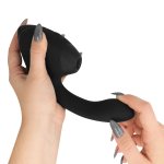 Womanizer Duo Next Czarny innowacyjny system podwójnej stymulacji, 3D Air, IPX7