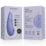 Womanizer Enhance Lilac stymulator 2w1, Pleasure Air i wibracje, liliowy, IPX7