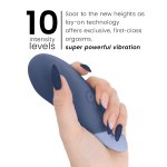 Womanizer Vibe Lay-On ciemnoniebieski, cichy model wibrujący, UltraWave, IPX7