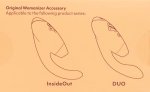 Womanizer W-Heads 3x Lilac S – Zapasowe końcówki silikonowe S do DUO 2