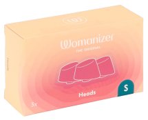 Womanizer W-Heads 3x Petrol S – Zestaw nakładek wymiennych S do DUO 2, silikon medyczny
