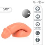 MR INTENSE Floppy Packer M – Anatomiczny model silikonowy, średni rozmiar, elastyczny