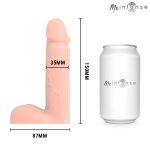 MR INTENSE Floppy Packer M – Anatomiczny model silikonowy, średni rozmiar, elastyczny