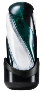 Tenga Flip 360 Aurora Green – spiralna maszyna intymna 360°, system regulacji nacisku