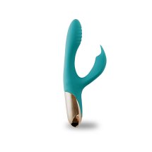 Maia Skyler Rabbit Vibrator elastyczny silikonowy model, 10 trybów, fioletowy