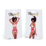 Baci Kostium pielęgniarski L/XL z koronką, figami i opaską na głowę