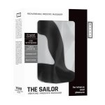 Sailor Black – wibrujący masażer anatomiczny prostaty z pilotem USB, silikon medyczny