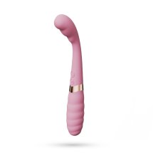 Crushious Pixie Różowy – Elastyczny podwójny model USB 20cm, 2 końcówki, 10 trybów pracy