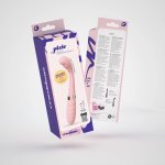 Crushious Pixie Różowy – Elastyczny podwójny model USB 20cm, 2 końcówki, 10 trybów pracy