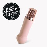 Crushious Mellow Puff Mini Wand Pink – Kompaktowy masażer, 10 trybów, silikon, 11 cm