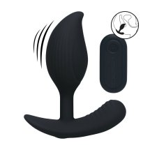 LEVELZ Analy Remote silikonowy korek analny z pilotem czarny, 10 trybów wibracji