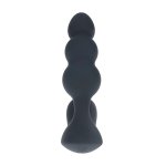 LEVELZ Dual Motor Beaded Pro Black silikonowy stymulator z pilotem, 2 silniki