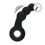 LEVELZ Beads Pro Loop Czarny - Model silikonowy z funkcją wibracji i kulistymi wypustkami