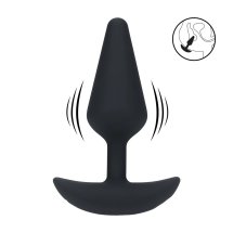 LEVELZ Classic Wibrujący Korek Silikonowy M Czarny – Model Średni, Anatomiczny