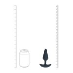 LEVELZ Classic Wibrujący Korek Silikonowy M Czarny – Model Średni, Anatomiczny