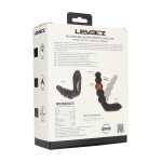 LEVELZ Beaded Prostate – Czarny stymulator silikonowy z funkcją podgrzewania i pulsacji